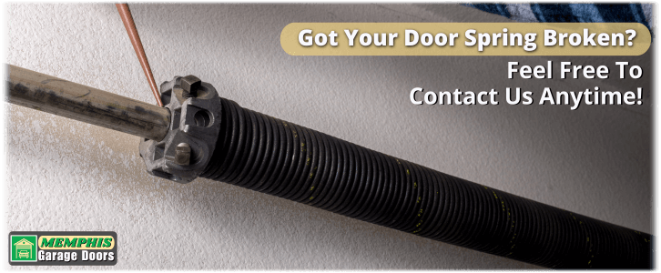 Broken Garage Door Spring Memphis